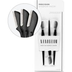 Nanobrow Nożyki do brwi i twarzy 3 szt.